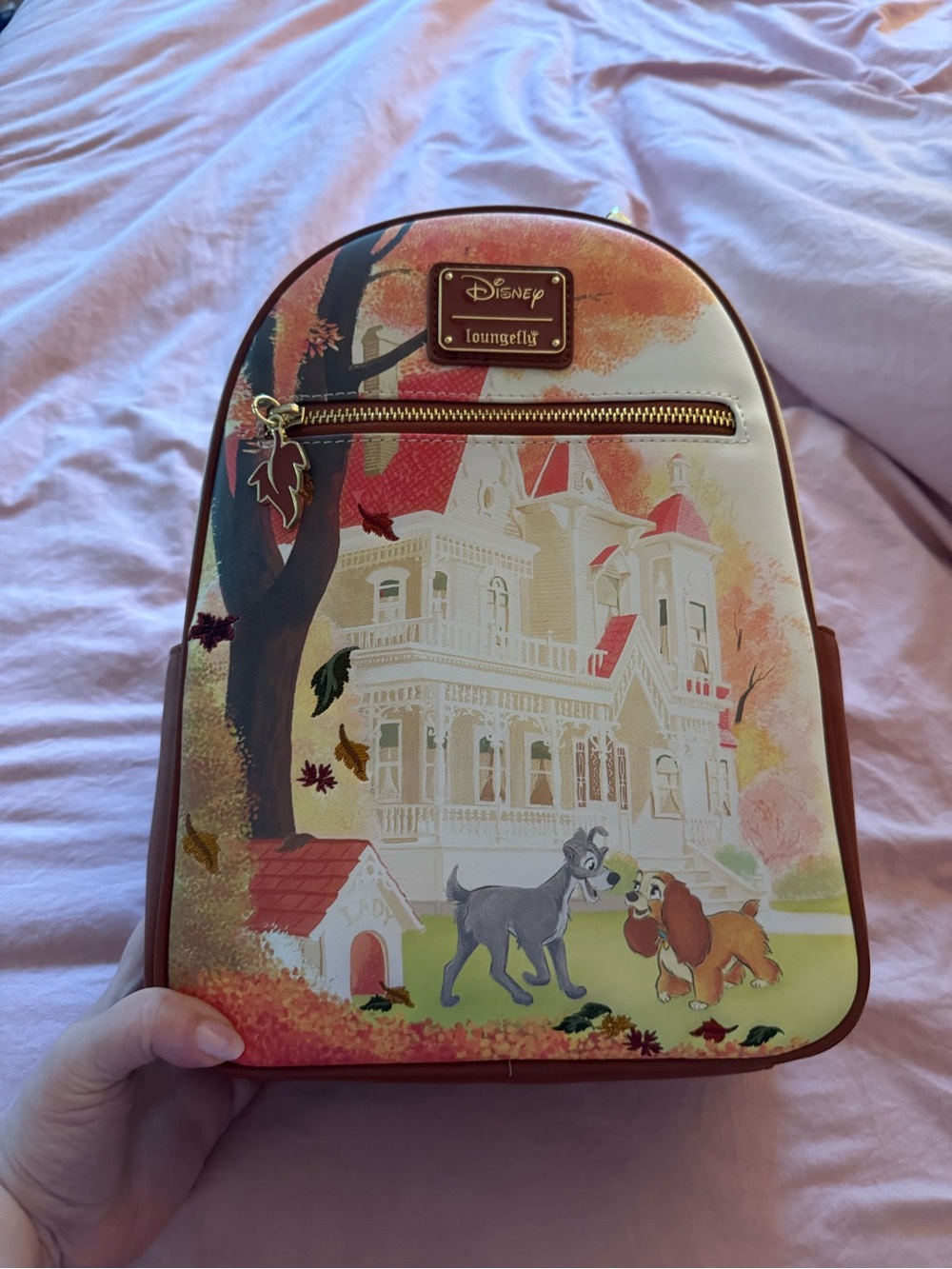 Loungefly Disney’s Lady and the Tramp Autumn Backpack